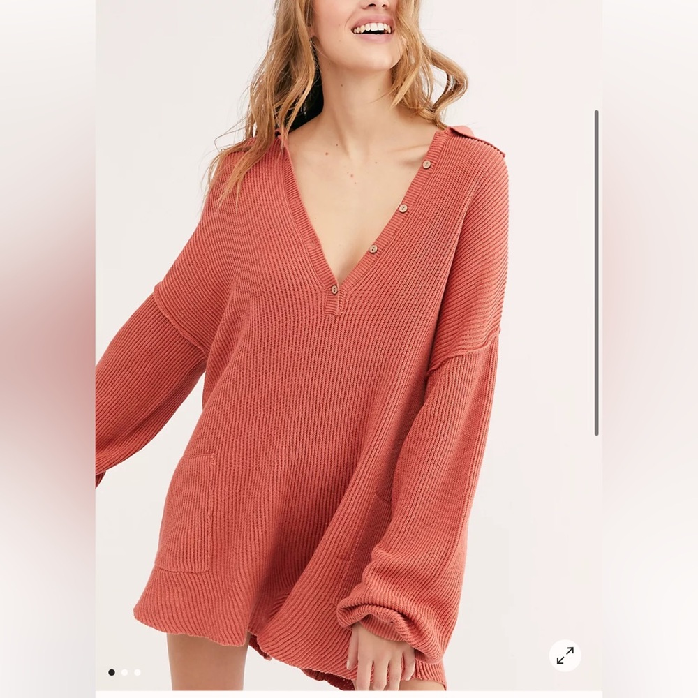 Free People Picnic Sweater Romper